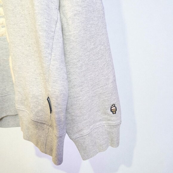 Ice Cream Time Crew Sweatshirt, Heather Gray, Size L - Picture 3 of 5